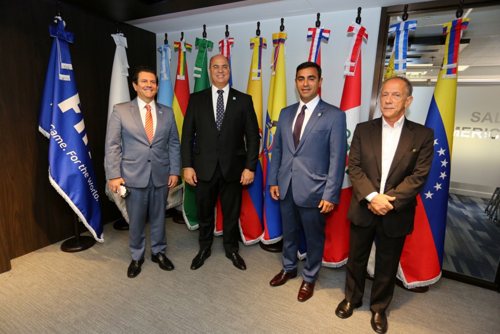 Luque - Paraguai - 17/10/2019 - Reunião do Conselho da Conmebol. Foto: Philippe Lima