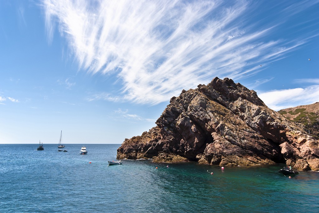 Berlengas Island Cove in portugal