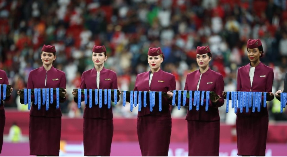 Qatar Airways homenageia Paris Saint-Germain em avião