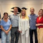 Diretoria Abav-RJ Luiz Strauss, Cristina Fritsch, Marcelo Siciliano, Viviane Fernandes, João Carlos Vilaça e Maristela Doherty-min